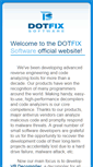 Mobile Screenshot of dotfixsoft.com